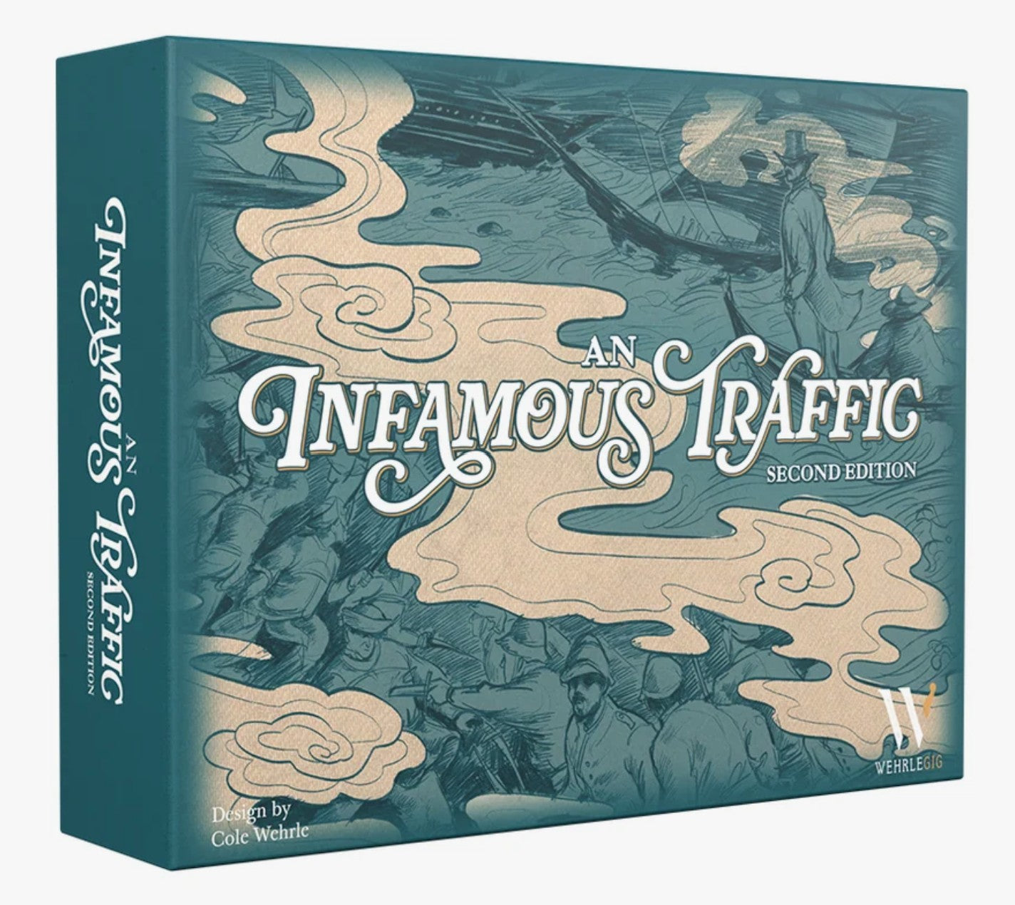 An Infamous Traffic Board Game by Cole Wehrle, 2nd Edition, English